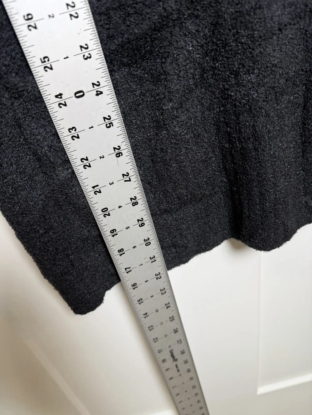 Barefoot Dreams CozyChic Lite Tunic Pullover L/XL Gray Half Zip Side Slits